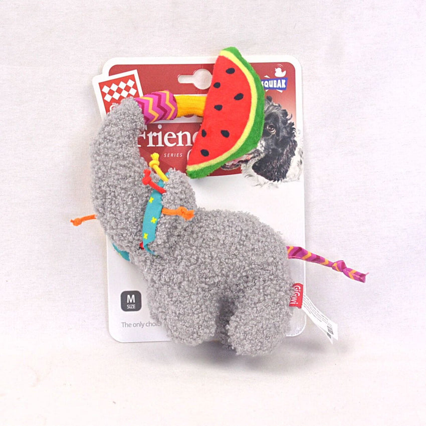 GIGWI Mainan Anjing Plush Friendz Elephant Squeaker Crinkle Paper Dog Toy Pet Republic Indonesia 