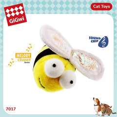 GIGWI Melody Chaser BEE With Activated Sound Chip Cat Toy Gigwi 