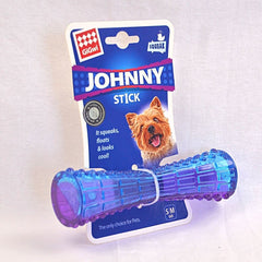GIGWI Small Johnny Stick Squeaker Solid and Transparant Dog Toy Gigwi Purple/Blue 