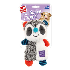 GIGWI Suppa Puppa Racoon Squeaker Crinkle Inside 15cm Dog Toy Gigwi 