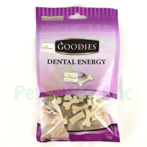 GOODIES Dental Energy Cut Bone MILK 125 gr - Pet Republic Jakarta
