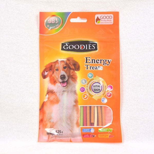 GOODIES Dental Energy Stick 125GR Dog Snack Goodies Mix 