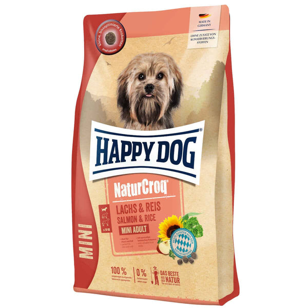 HAPPYDOG Dog Food Naturcrog Salmon Rice 4kg Hobi & Koleksi > Perawatan Hewan > Makanan & Vitamin Hewan Happy Dog 