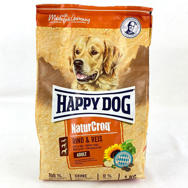 HAPPYDOG NaturCroq Adult Beef and Rice Dog Food Dry Happy Dog 