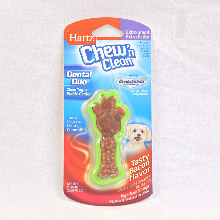 HARTZ Tiny dog Bacon Dental Duo 25gr Dog Dental Chew Hartz Green 