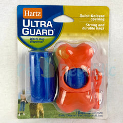 HARTZ UltraGuard Dog Waste Bag Bone Dispenser with 2 Refills Dog Sanitation Hartz 