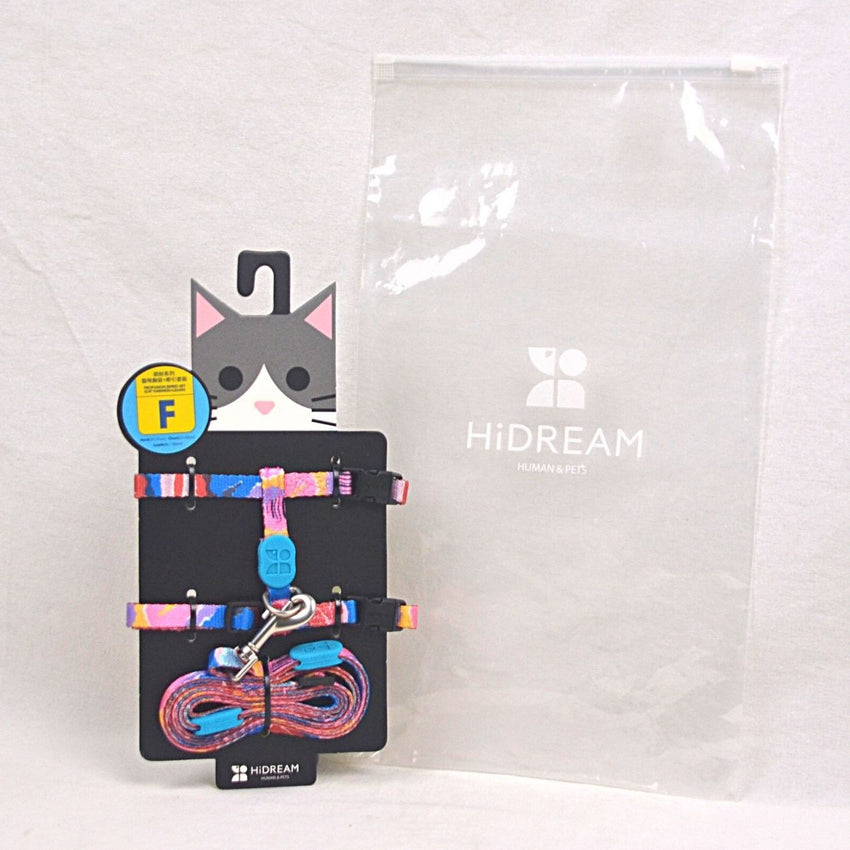 HIDREAM Cat Harness Leash Profusion Series Montain Stamp Pet Collar and Leash HIDREAM 