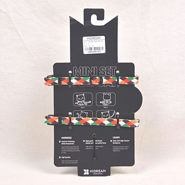 HIDREAM Cat Harness Leash Profusion Series Pop Art Pet Collar and Leash HIDREAM 