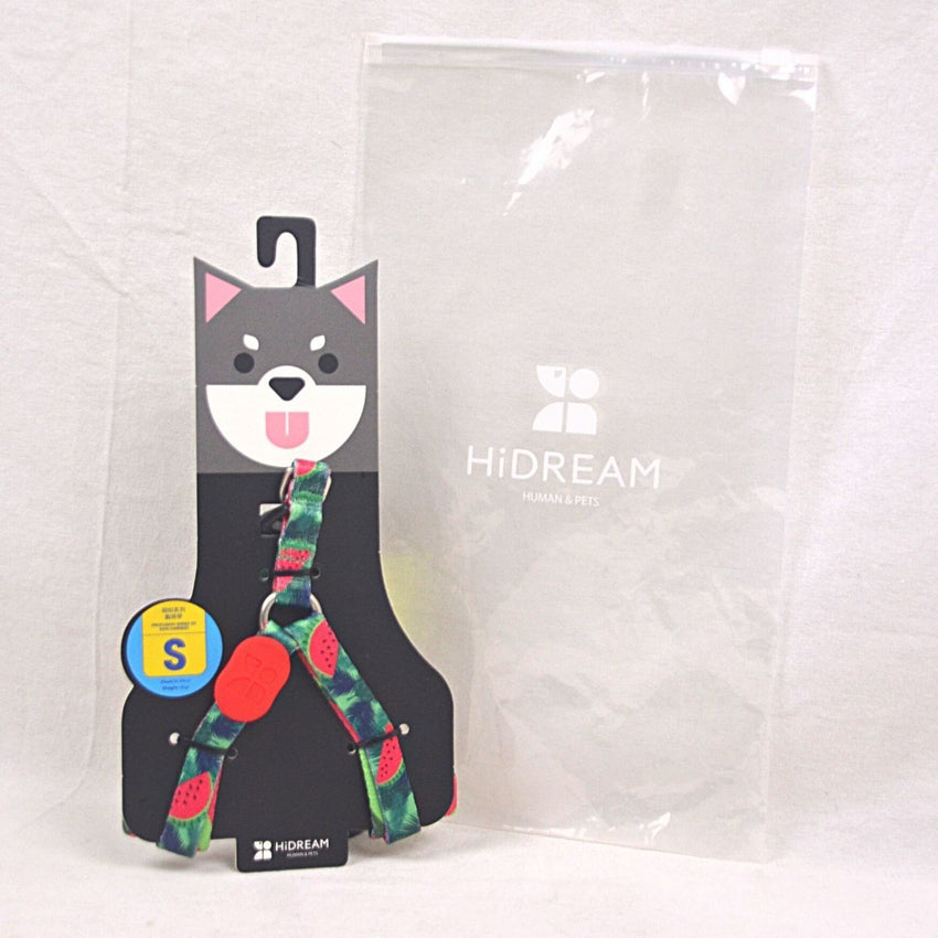HIDREAM Dog Harness Profusion Series Watermelon Pet Collar and Leash HIDREAM S 