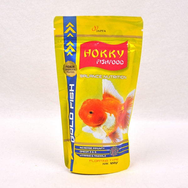 HOKKY Gold Fish Balance Nutritions Floating Type Fish Food 100gr Fish Food Hokky 
