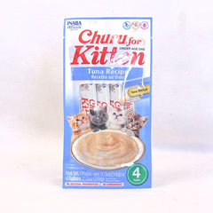 INABA Churu For Kitten Tuna Recipe 59g Cat Snack Inaba 