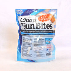 INABA Churu Fun Bites For dog Chicken Recipe Wraps Chicken With Cheese Recipe 160g Dog Snack Inaba 