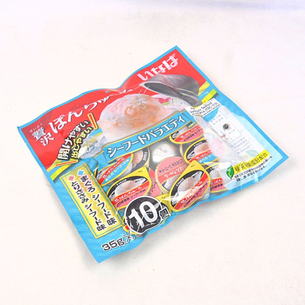 INABA Zeitaku Pon Churu Seafood Variety 35g cat snack Inaba 