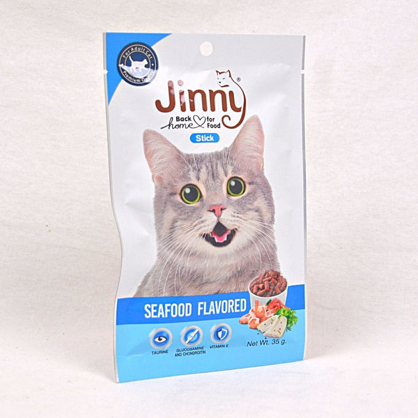 JERHIGH Jinny Seafood Cat Stick 35gr Cat Snack Jerhigh 