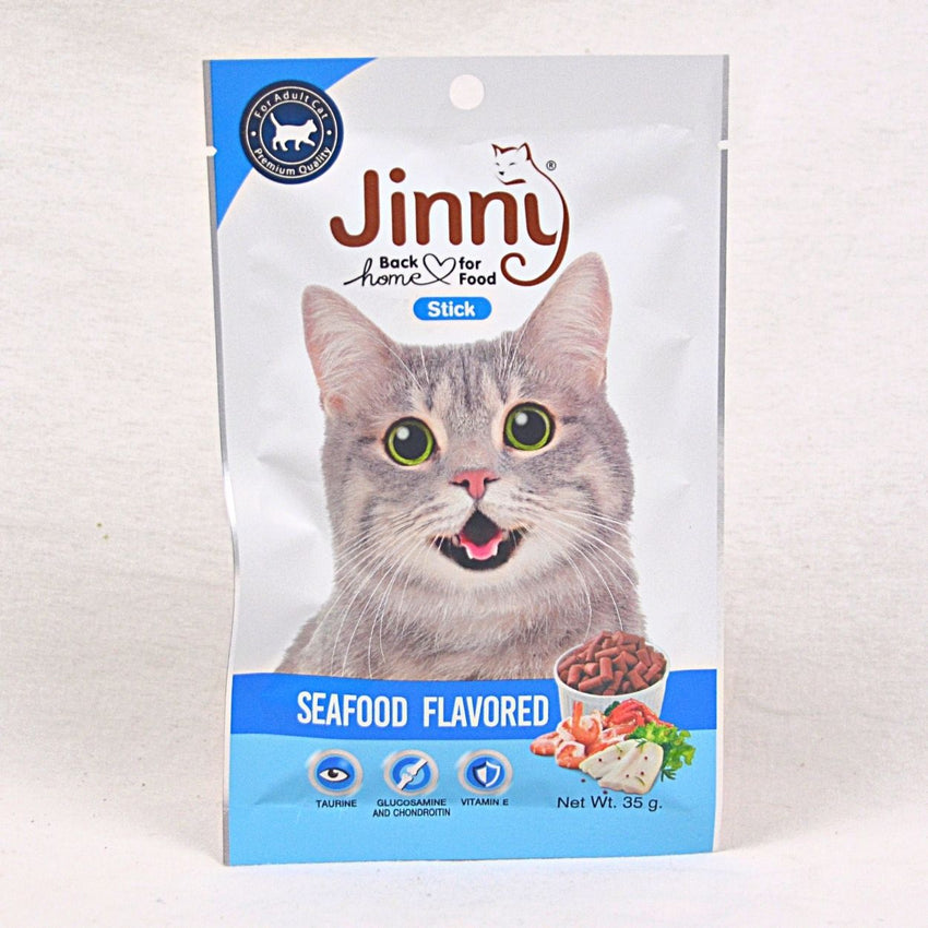JERHIGH Jinny Seafood Cat Stick 35gr Cat Snack Jerhigh 