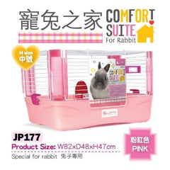 JOLLY JP177 Comfort Suite For Rabbit PINK Small Animal Habitat Jolly 