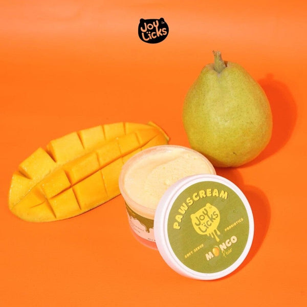 JOYLICKS Snack Anjing Pawscream Mango and Pear 100ml Frozen Food Joy Licks 