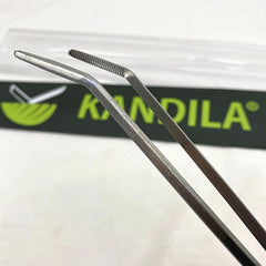 KANDILA Primary Tools Pinset Bengkok Reptile Supplies Kandila 