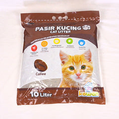 KAWAN BENTONITE Cat Litter 7,3kg Cat Sanitation Kawan Bentonite Coffee 