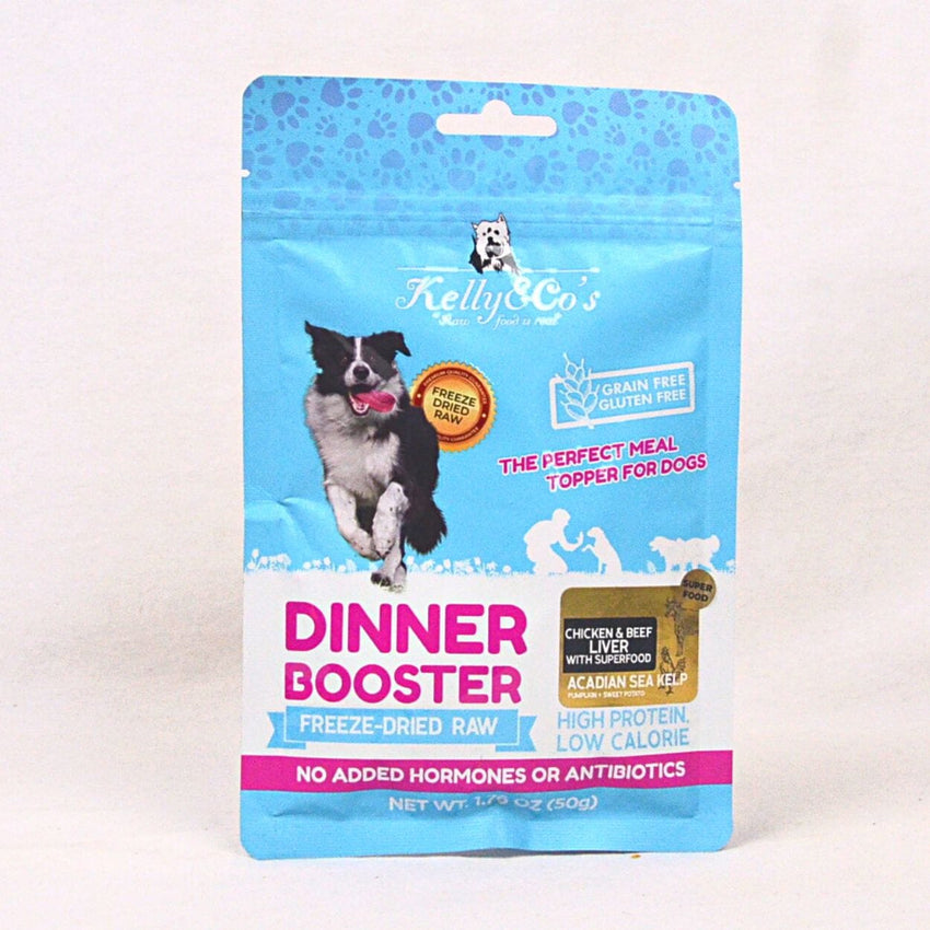 KELLYCO Makanan Anjing Dinner Booster Topping Chicken Beef Liver 50gr Dog Food Dry Kelly&Co 