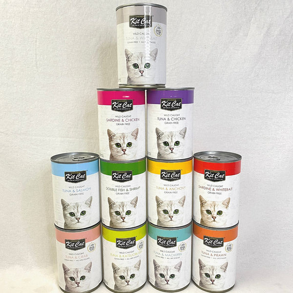 KITCAT Can Tuna 400g Cat Food Wet Kit Cat 