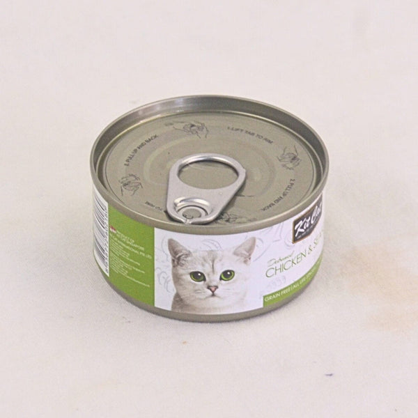 KITCAT Cat Food Can Deboned Chicken Seafood 80g Cat Food Wet Kit Cat 