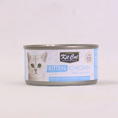 KITCAT Cat Food Can Deboned Kitten Chicken Flakes 80g Cat Food Wet Kit Cat 