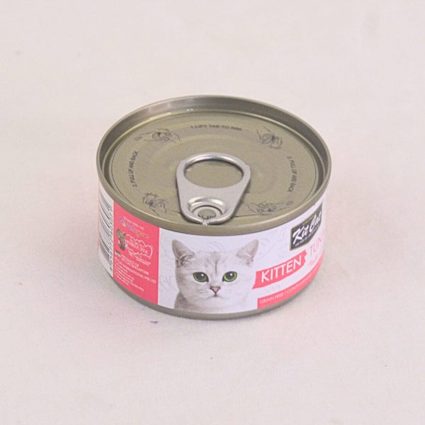 KITCAT Cat Food Can Petfood Kitten Tuna Flakes 80g Cat Food Wet Kit Cat 