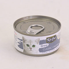 KITCAT Cat Food Canned Petfood Classic Chicken Gravy 70g Cat Food Wet Kit Cat 