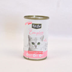 KITCAT Complete Cuisine Chicken Goji Berry In Broth 150g Cat Food Wet Kit Cat 