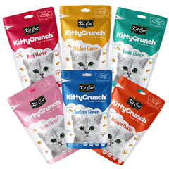 KITCAT Kitty Crunch with Flavor Cat Snack Kit Cat 