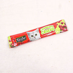 KITCAT Snack Kucing Dental Cranberry Crips Lamb 20gr Cat Dental Care Kit Cat 