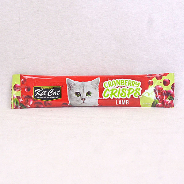 KITCAT Snack Kucing Dental Cranberry Crips Lamb 20gr Cat Dental Care Kit Cat 