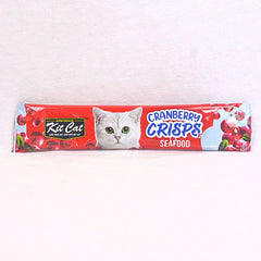 KITCAT Snack Kucing Dental Cranberry Crips Seafood 20gr Cat Dental Care Kit Cat 