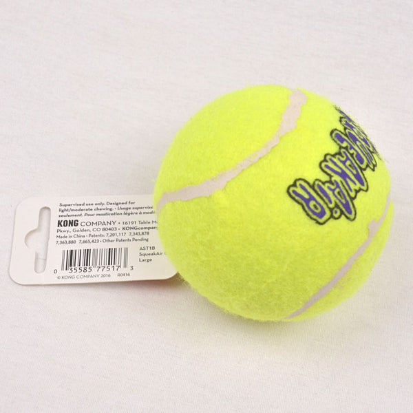 KONG AST1B Squeakair Tennis Ball Large 1pcs Dog Toy Kong 