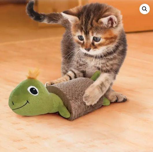 KONG Cat CS42 Scratcher with Toy