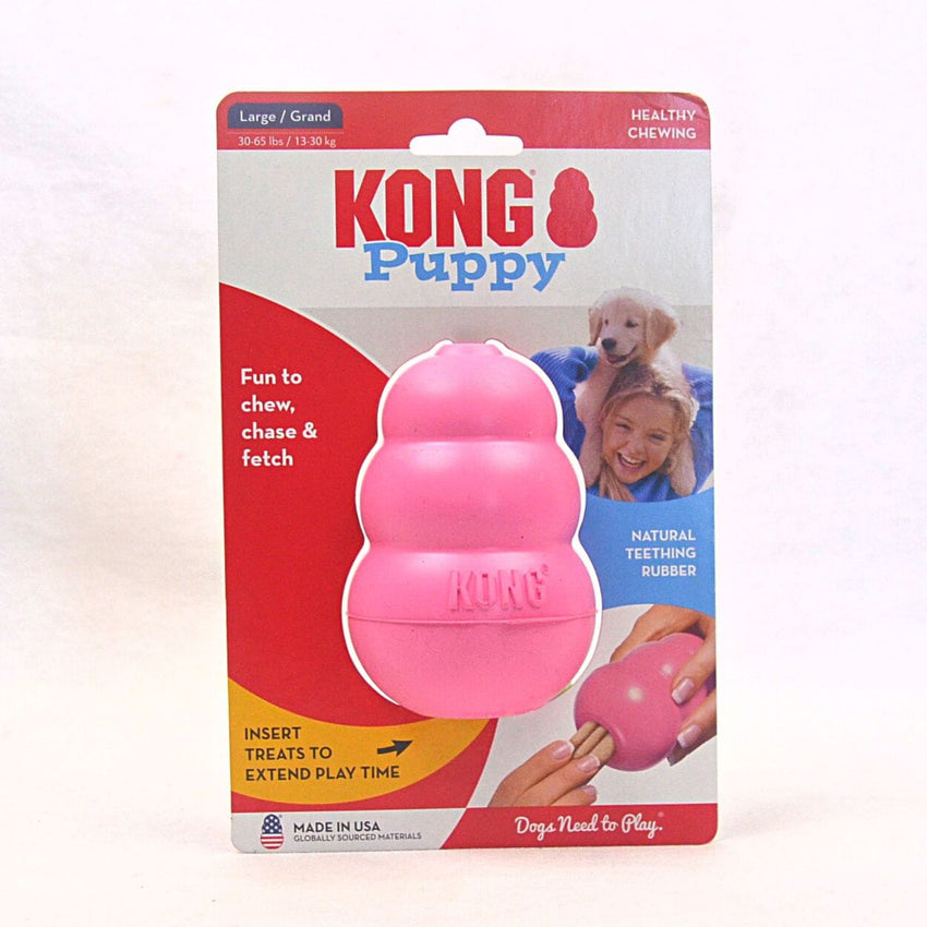 KONG KP1 Puppy Large 13-30kg Dog Toys Kong Pink 