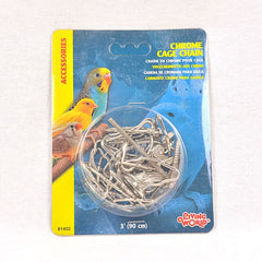 LIVINGWORLD Chrome Cage Chain 3ft Nickel Plated Bird Supplies Living World 