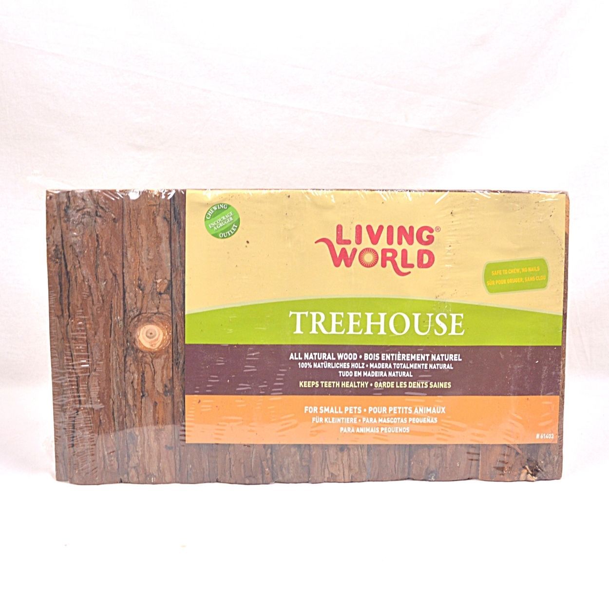 LIVINGWORLD Treehouse Real Wood Cabin– Pet Republic Indonesia
