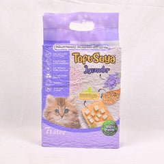 MARKOTOPS Tofu Soya Cat Litter 7L Cat Sanitation Kit Cat Lavender 