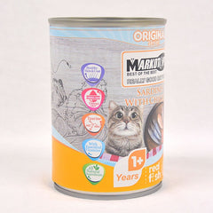MARKOTOPS Year 1 Plus Sardines With Chicken 400g Cat Food Wet Markotops 
