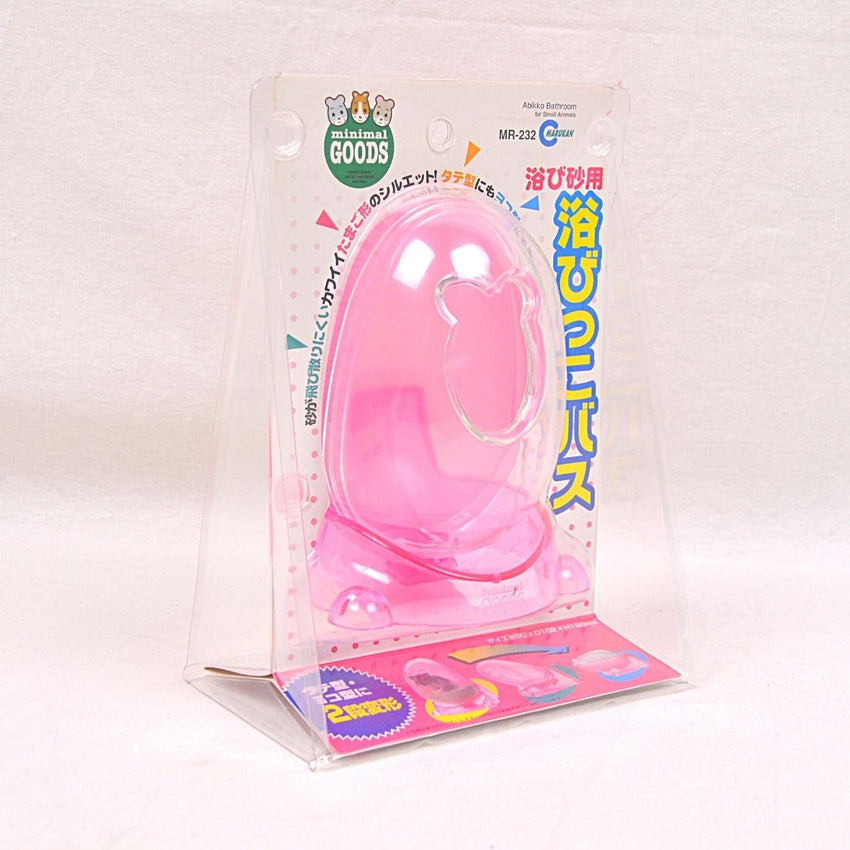 MARUKAN Hamster Toilet Egg Shape Small Animal Supplies Marukan Pink 