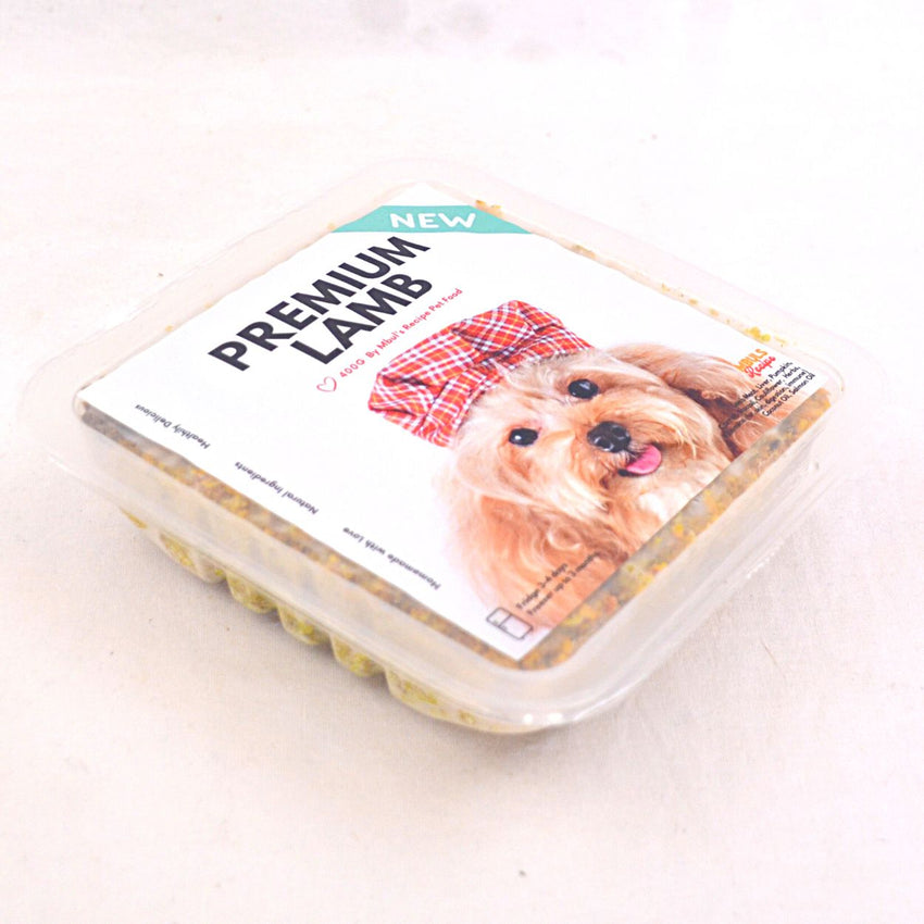 MBULS Premium Lamb Dog Food Wet Mbul's Recipe 400G 