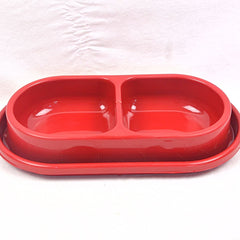 MITRAPLAST Anti Insect Bowl Double Pet Bowl Mitraplast Red 