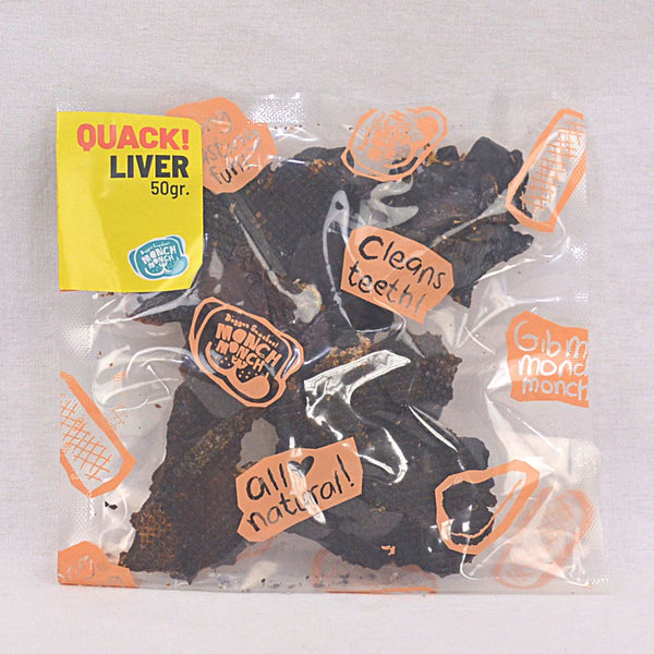 MONCHMONCH Dog Snack Quack Liver 50gr Dog Snack Monch Monch 