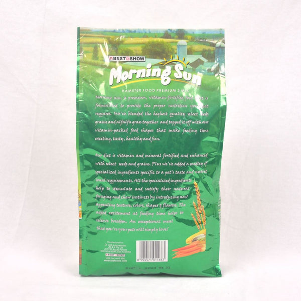 MORNINGSUN Hamster Food 3 Mix 1.2kg Small Animal Food Best In Show 