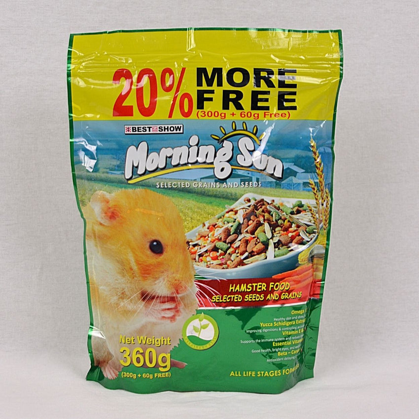 MORNINGSUN Hamster Food 360gr Small Animal Food Morning Sun 