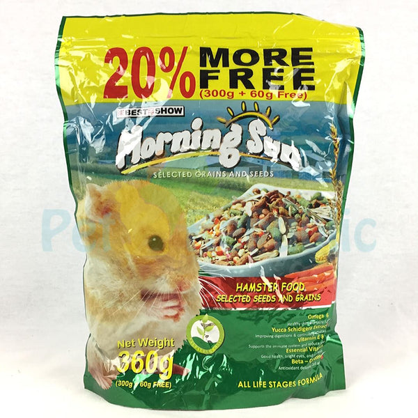 MORNINGSUN Hamster Food 360gr - Pet Republic Jakarta