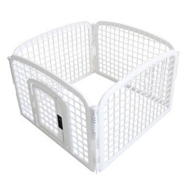 MPETS Arctic Foldable Puppy Playpen In Plastic Cage MPets 