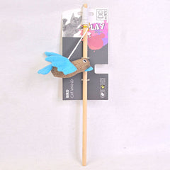 MPETS Bird Cat Wand 35cm Cat Toy MPets Blue 